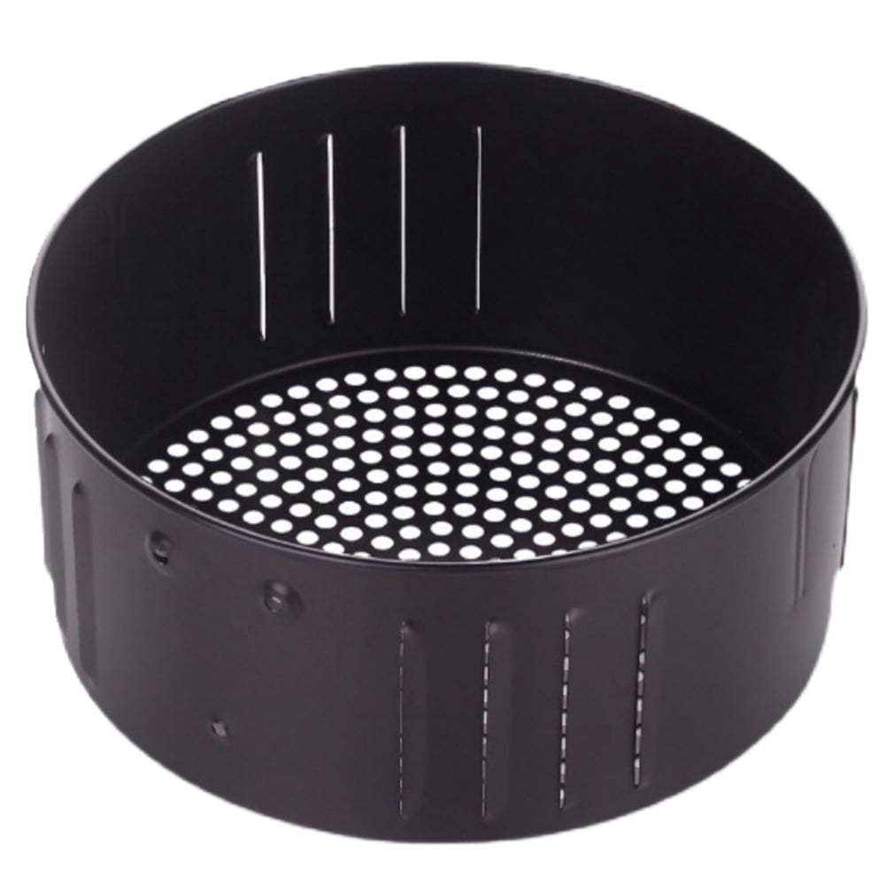 Panier d'Égouttage pour Friteuse à Air Chaud 1 Pce Panier de Cuisson Panier de Friture (Noir)