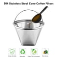 thumbnail image 3 of SLYNSHome Reusable Coffee Pods K Cups Refillable Coffee Filters Pods with Handle and Spoon, 3 of 7