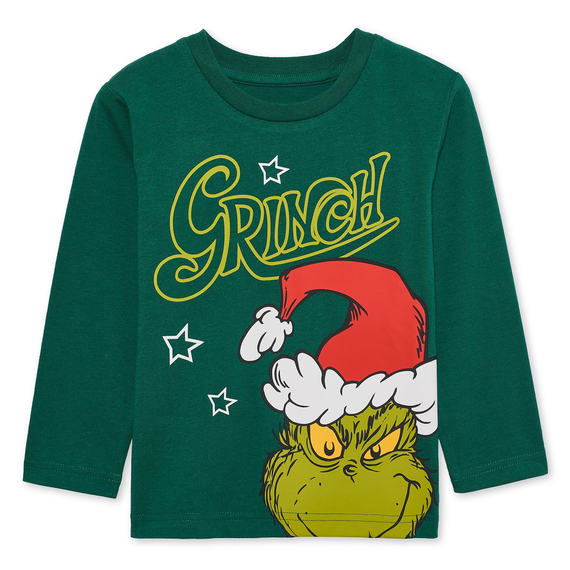 The Grinch Toddler Boys' Long-Sleeve Graphic T-Shirt