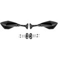 thumbnail image 3 of Krator Universal Black Motorcycle Mirrors Compatible with Kawasaki ZR1000 ZR1200 ZRX, 3 of 4
