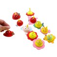 thumbnail image 1 of Bangcool 12PCS Spinning Top Creative Cartoon Spin Top Spinning Toy Wood Toy for Children, 1 of 8