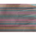 thumbnail image 4 of oneOone Georgette Viscose Fabric Horizontal Stripe Print Fabric BTY 42 Inch Wide, 4 of 4