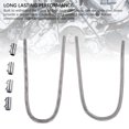 thumbnail image 4 of Stainless Steel Coolant Radiator Hose Kit Efficient Cooling Flexible Universal Fit, 4 of 7