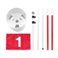 thumbnail image 1 of jinwen Golf Putting Green Flag and Hole Cup, Golf Flag Hole Cup Set, Practice Putting for Indoor Outdoor Alignment Guide Golfing High Cup, 1 of 9