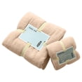 thumbnail image 2 of TopLLC Cotton 2 In 1 Bath Towel And Face Towel Soft-Bath Towels Set OF, 2 of 2