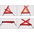 thumbnail image 4 of Triangle Réfléchissant d'Avertissement Triangle d'Urgence Kits de Triangle de Sécurité Routière (Ensemble de 1) Ensemble de 1, 4 of 5
