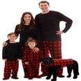 thumbnail image 1 of Family Matching Christmas Pajama Sets Christmastree Top Pants 2PCS Sleepwear Christmas PJs Bodysuits, 1 of 8