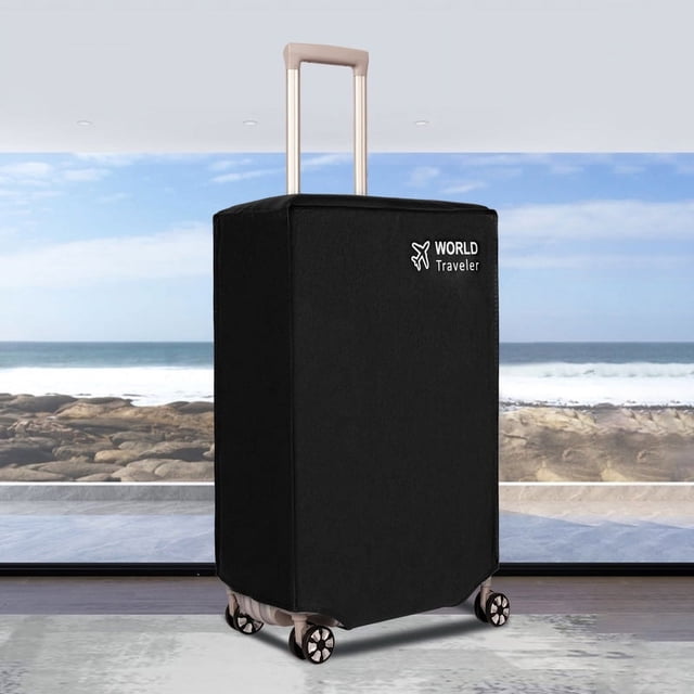 Housse de Protection Imperméable pour Valise, Organisateur de Voyage Noir