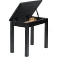 thumbnail image 2 of Gator Banc de Piano en Bois Deluxe (Noir), 2 of 11
