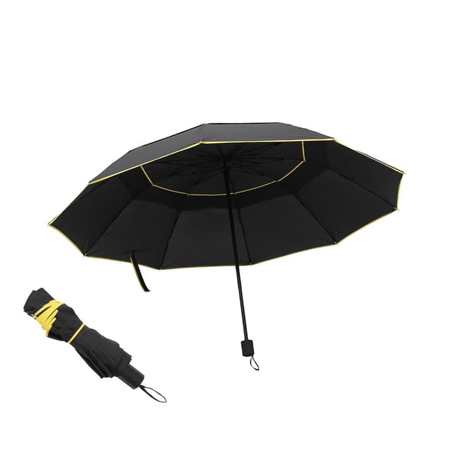 MesaSe Compact Golf Umbrella Extra Oversize Large Windproof Black