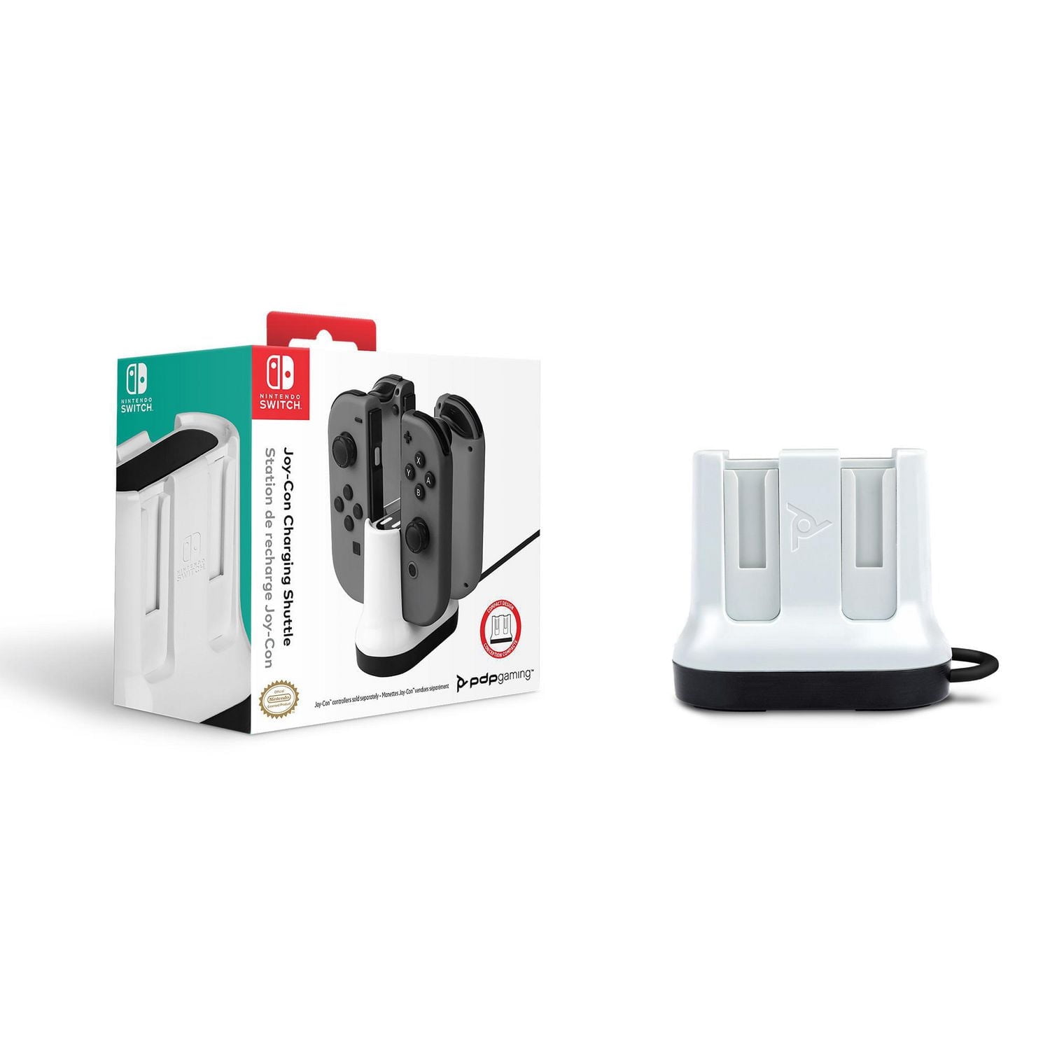 PDP Joy-Con Charging Shuttle Nintendo Switch, & Nintendo Switch - OLED Model