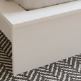 thumbnail image 4 of Nexera James King Platform Bed with Headboard White Oak, 4 of 7
