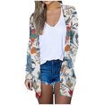 thumbnail image 1 of CEHVOM Cardigans For Women Cover Up Lightweight Casual Blouses Open Front Cardigan With Pockets Clearance, 1 of 5