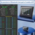 thumbnail image 3 of BMS Accessory 4.3 Inch LCD Display Screen with Active Switch Monitor for JK Smart BMS,1 x Display Screen,Black, 3 of 8