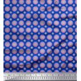 thumbnail image 1 of Soimoi Polyester Crepe Fabric Flower Artistic Print Fabric by The Yard 42 Inch Wide, 1 of 3
