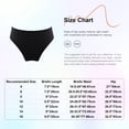 thumbnail image 5 of Kids Girls' Slim Swimming Bottom with Lining UPF50+ Sun Protection Rash Guard Swim Brief Palm Leaves 14, 5 of 5