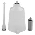 thumbnail image 1 of MYG for Bicycle Disc Brake Bleed Kit Oil Funnel Stopper for Road Bike Tool, Professional Maintenance Accessory for Shimano, Plastic, White, 1 of 10