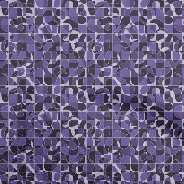 oneOone Georgette Viscose Purple Fabric Abstract Sewing Material Print Fabric By The Yard 42 Inch Wide