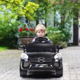 thumbnail image 3 of Costway 6V Kids Ride On Car RC Remote Control Battery Powered w/ LED Lights MP3 Black, 3 of 10