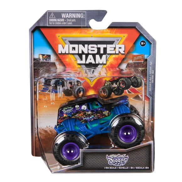 Monster Jam, Son-uva Digger Monster Trucks, 1:64 Die-Cast Vehicle, for Ages 3 and up