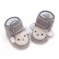 thumbnail image 2 of SUNSIOM Baby Snow Boots, Soft Sole Cartoon Sheep Non-Slip First Walker Shoes Infant Winter Boots, 2 of 9