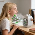 thumbnail image 4 of JZCHUNTOY Desktop Cooling Fan, Ultra Quiet Adjustable Speed Small Table Fan, 90 Degree Rotating Non Slip Base Desk Fan, Portable Personal Fan for Home Office Bedroom Dorm Study Room Use, 4 of 7
