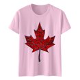 thumbnail image 5 of Pisexur Hauts pour Femmes, Hauts de Sortie pour Femmes & T-Shirt à Manches Courtes Col Rond Imprimé, Haut Ample, Hauts de Printemps pour Femmes Beige, TG, 5 of 5