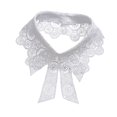 thumbnail image 2 of GUOOL Fake Collar Decorative Choker Detachable Lapel Lace Faux False Collar C, 2 of 9