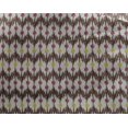 thumbnail image 4 of oneOone Georgette Viscose Fabric Chevron Ikat Decor Fabric Printed BTY 42 Inch Wide, 4 of 4