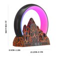 thumbnail image 3 of Birdeem Haut-Parleurs Bluetooth Sans Fil, Réveil Lever de Soleil, Réveil Électronique Intelligent 2023 Chargeur Sans Fil Flamme de Lever de Soleil Lampe de Table Audio Bluetooth, Réveil avec Chargement Sans Fil, 3 of 6