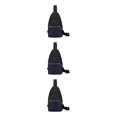 thumbnail image 3 of Baohd Hands-Free Chest Bag For Men Soft Polyster Outdoor Expeditions Easy To Carry blue 3Set, 3 of 6