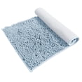 thumbnail image 1 of Hitime Soft Chenille Bath Rug Mat 16x24 Quick Dry Machine Washable Bathroom Runner - Ultra Absorbent Non-Slip Backing - Light Blue, 1 of 10