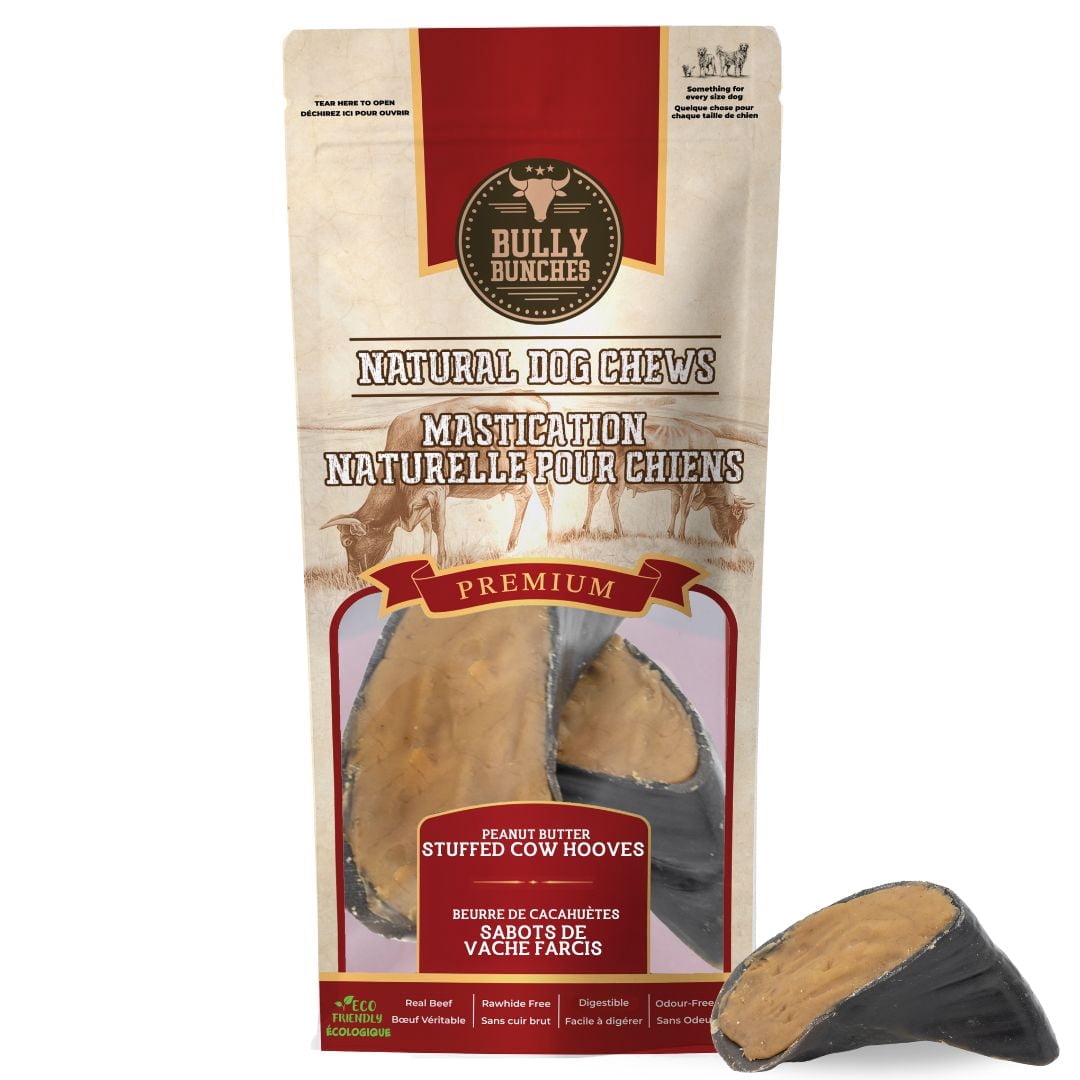 Peanut Butter Stuffed Cow Hooves