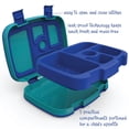 thumbnail image 5 of Bentgo Kids Prints Lunch Box, Shark, 5 of 5