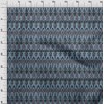 thumbnail image 3 of oneOone Tissu Popeline de Coton Imprimé Ikat BTY 42 Pouces de Large, 3 of 4