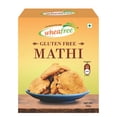thumbnail image 1 of Wheafree Gluten Free Mathi (400g) | Delicious, Ready to Eat Indian Snacks | Tasty Crispy and Crunchy Savoury | Lactose Free | Best Tea Time Savoury Snacks, 1 of 6