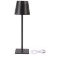 thumbnail image 2 of Lampe de Table Sans Fil, Lampe de Table Minimaliste Rechargeable LED Tactile pour Camping Café Restaurant, 2 of 8