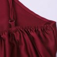 thumbnail image 4 of Ketyyh-chn99 Robes de Soirée et de Cérémonie Robe de Mariée Femmes Élégante à Manches Évasées Robe de Soirée Formelle Grande Taille Rouge Melon D\'eau,m, 4 of 5