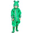 thumbnail image 1 of Vaidha Children's Rain-Proof and Breathable Hooded Raincoat With Reflector, 1 of 2