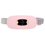 Pad de chauffage de dos,Padeau de chauffage rechargeable portatif 3 Réglage de la température de vitesse et 3 Modes de massage Dos et coussin de chauffage Belly pour les femmes, coussin de Chauffage Portable