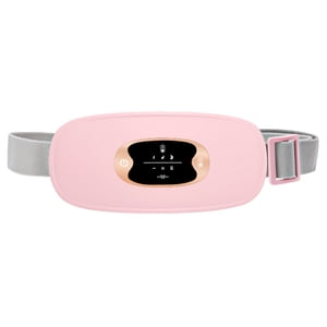 Plaque de chauffage rechargeable portable pour l'estomac 3 Réglage de la température et de la vitesse 3 Modes de massage Retour et coussin de chauffage Belly pour femmes