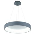 thumbnail image 2 of CWI Lighting Arenal Pendentif Tambour LED avec Finition Grise et Blanche, 2 of 6