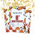 thumbnail image 2 of Darling Souvenir Multicolor Birthday Invitation Card Printable Fill or Write In Blank Invites Party Supplies Pack Of 28 5 x 7 Inches, 2 of 5