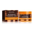 thumbnail image 2 of Brown Intensive Tanning Gel - 150g Moisturizing Tan Accelerator with Carrot Extract for Sunbeds & Outdoor Use, Non-Greasy Fast-Absorbing Self Tanner for All Skin Types, 2 of 9