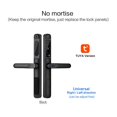 thumbnail image 2 of Door Lock, Tuya App Waterproof Smart Door Lock Aluminum Sliding Biometric lock fingerprint door handle Digital Keyless Glass lock ,Easy to Install, 2 of 7