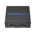 thumbnail image 1 of axGear 2 Port HDMI Splitter Box With Power Adapter 1 to 2 Monitor HD TV Mirror, 1 of 7