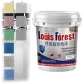 thumbnail image 1 of Epoxy Colored Sand Floor Paint,High-Gloss Marble Effect Epoxy Floor Coating, Colored Sand Self Leveling Flat Paint, Imitation Marble Paint, Household Cement Flat Paint(Light Gray), 1 of 8