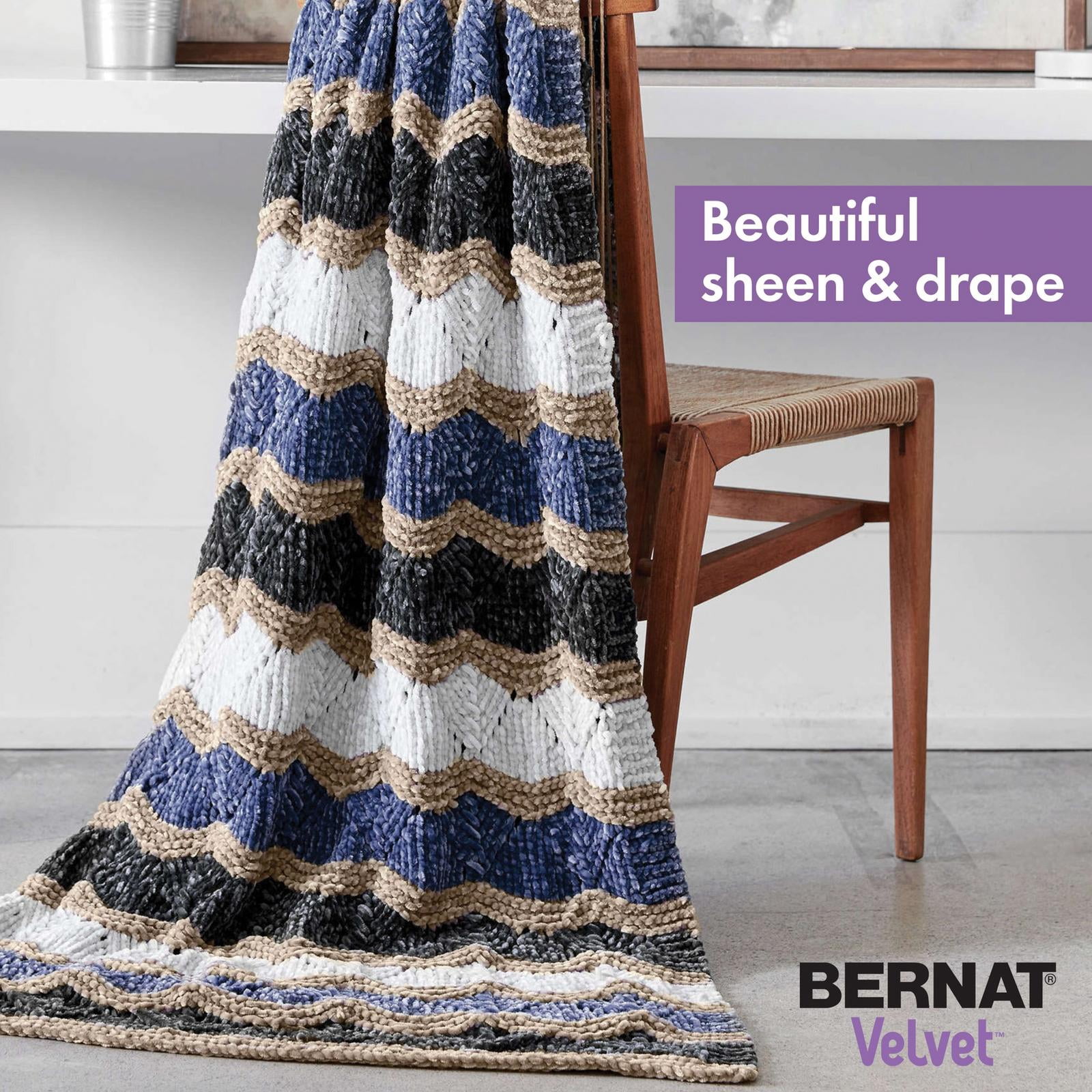 Bernat® Fil Velvet™, Polyester #5 Volumineux, 10,5oz/300g