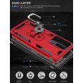 thumbnail image 2 of GREATRULY Ring Kickstand Phone Case for Samsung Galaxy Note 20 Ultra,Heavy Duty Dual Layer Drop Protection Galaxy Note, 2 of 5