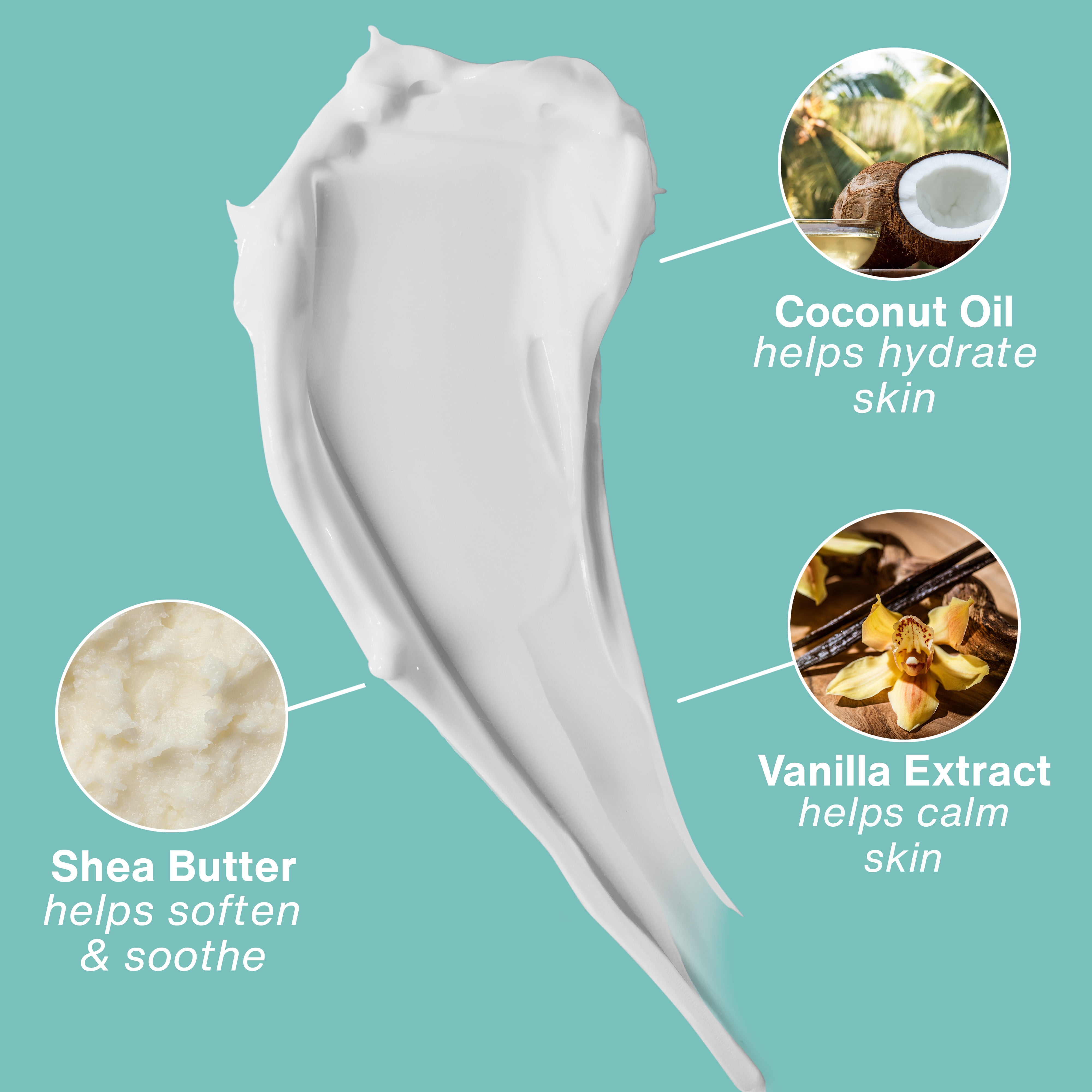 HEMPZ  Vanille fouettée & crème de noix de coco pour la sécheresse